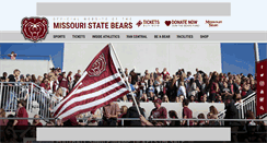 Desktop Screenshot of missouristatebears.com